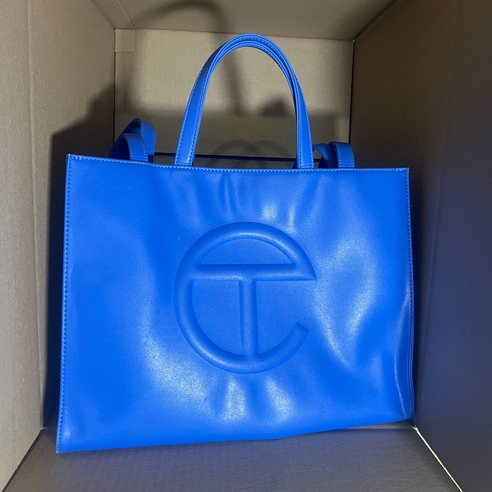 Telfar Women's Vibrant Blue Tote Bag